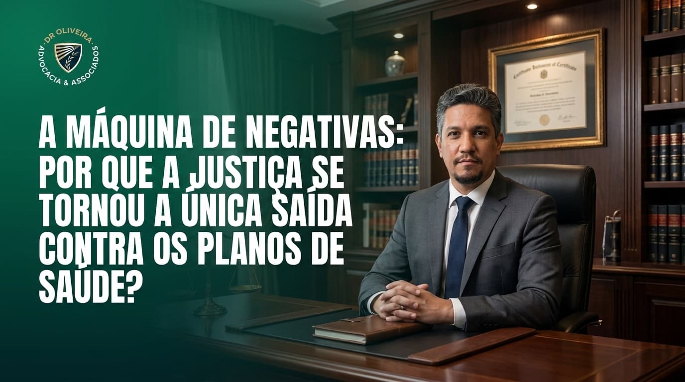 A Máquina de Negativas: Por que a Justiça se tornou a única saída contra os Planos de Saúde?