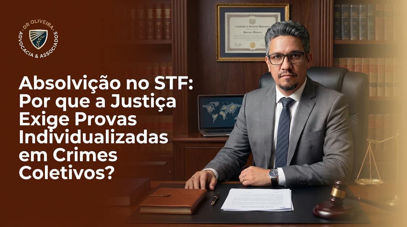 Absolvição no STF: Por que a Justiça Exige Provas Individualizadas em Crimes Coletivos?
