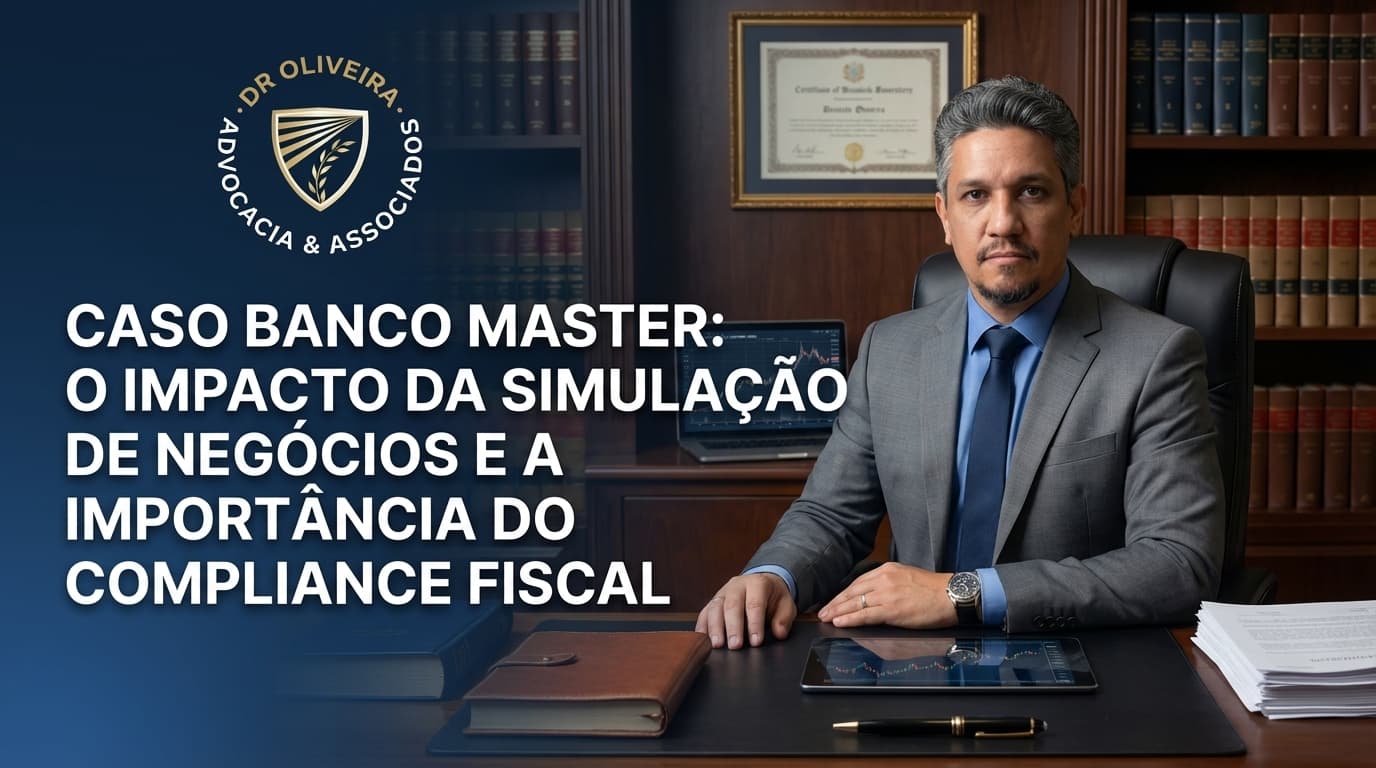 Caso Banco Master: O Impacto da Simulação de Negócios e a Importância do Compliance Fiscal