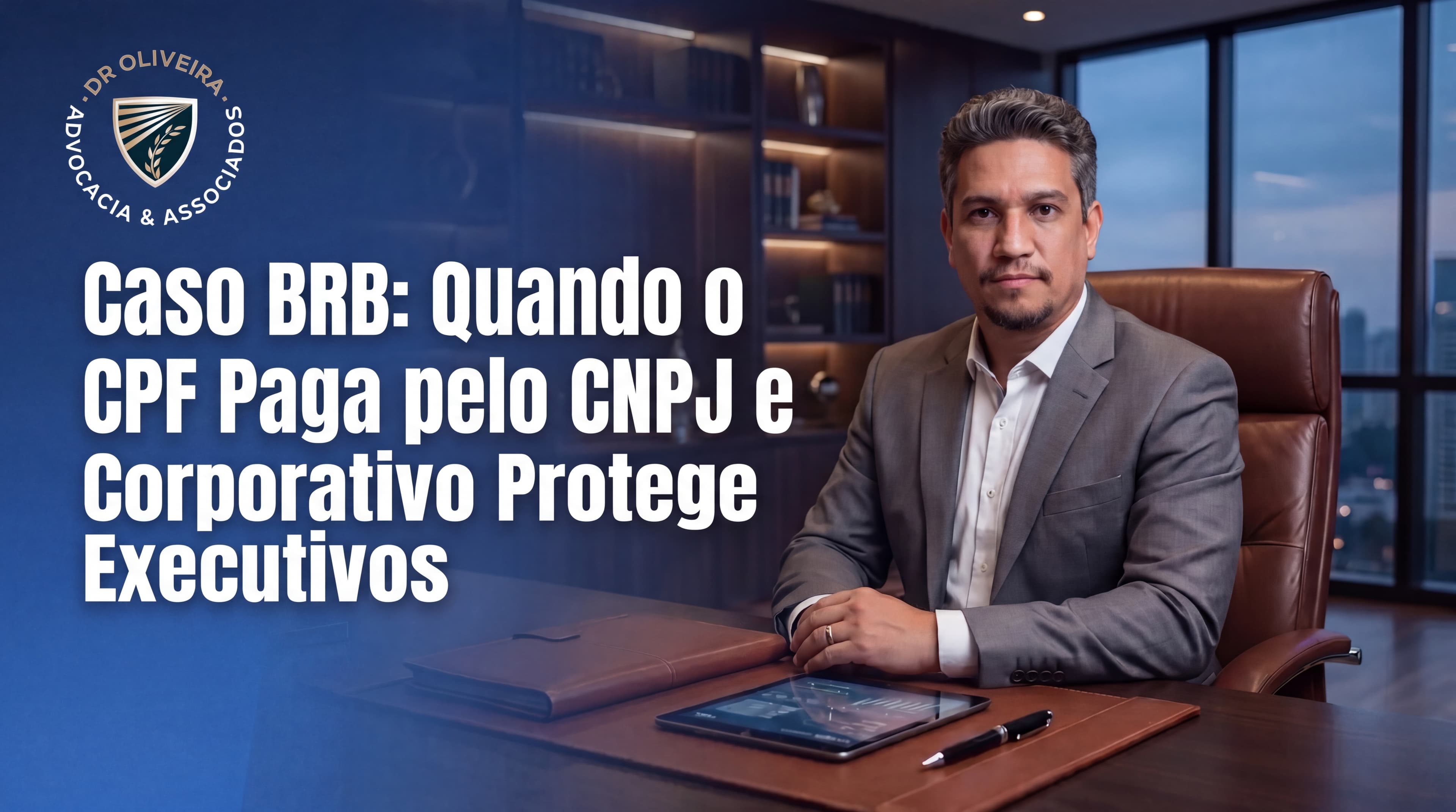 Caso BRB: Quando o CPF Paga pelo CNPJ e Como o Compliance Corporativo Protege Executivos