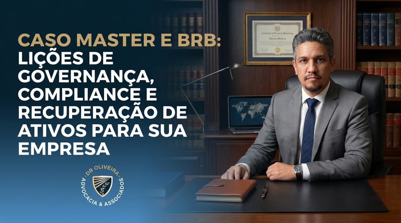 Caso Master e BRB: Lições de Governança, Compliance e Recuperação de Ativos para sua Empresa