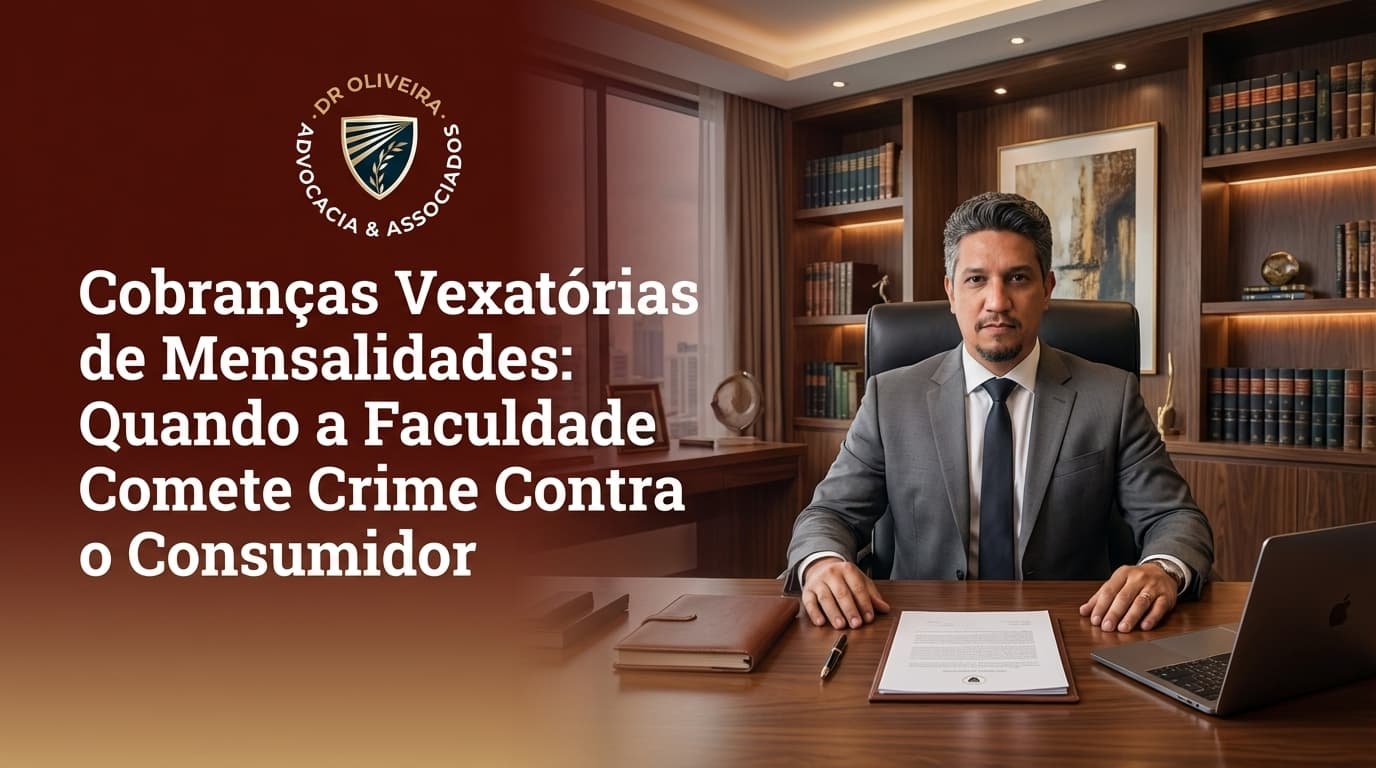 Cobranças Vexatórias de Mensalidades: Quando a Faculdade Comete Crime Contra o Consumidor