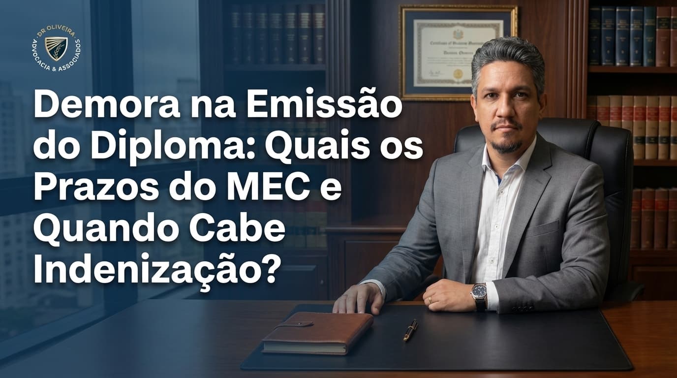 Demora na Emissão do Diploma: Quais os Prazos do MEC e Quando Cabe Indenização?
