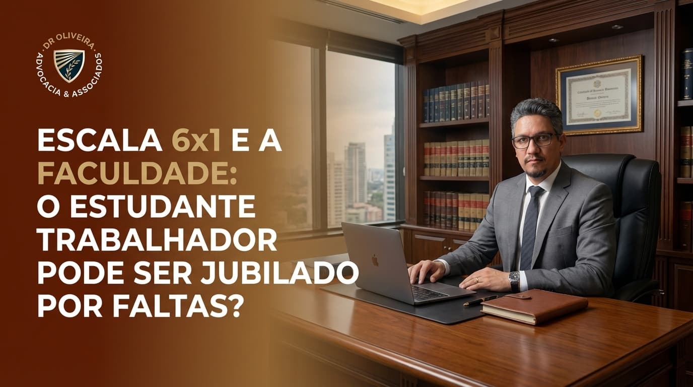 Escala 6x1 e a Faculdade: O estudante trabalhador pode ser jubilado por faltas?