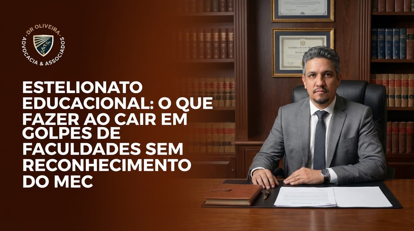 Estelionato Educacional: O Que Fazer ao Cair em Golpes de Faculdades sem Reconhecimento do MEC