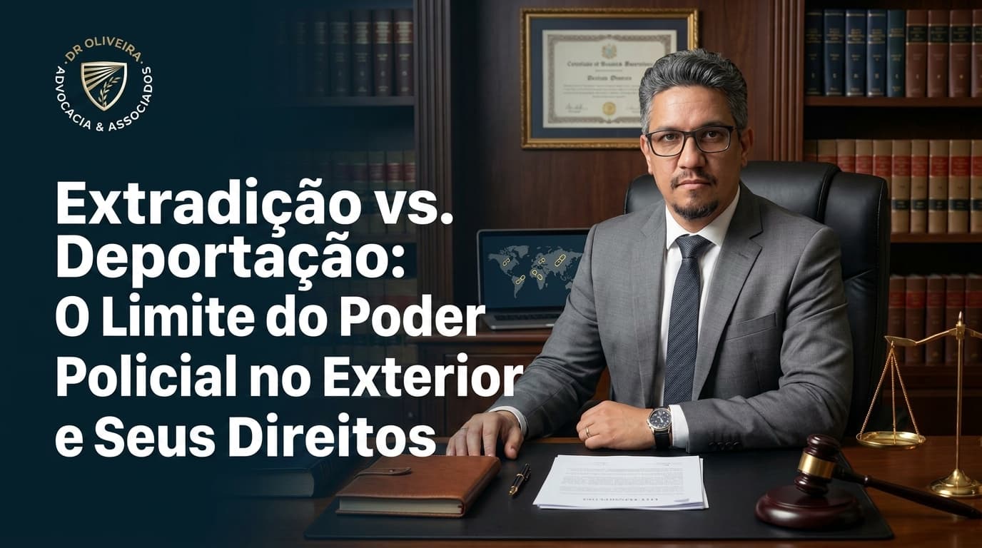 Extradição vs. Deportação: O Limite do Poder Policial no Exterior e Seus Direitos