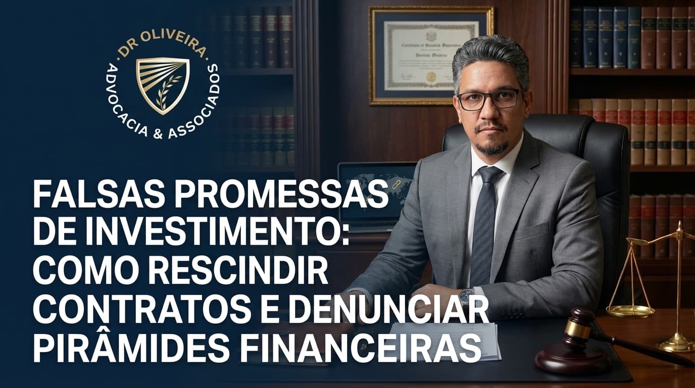Falsas Promessas de Investimento: Como Rescindir Contratos e Denunciar Pirâmides Financeiras