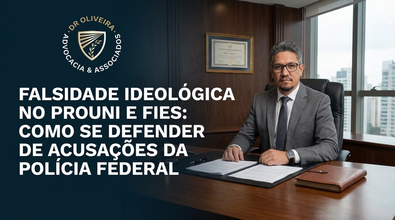 Falsidade Ideológica no PROUNI e FIES: Como se Defender de Acusações da Polícia Federal