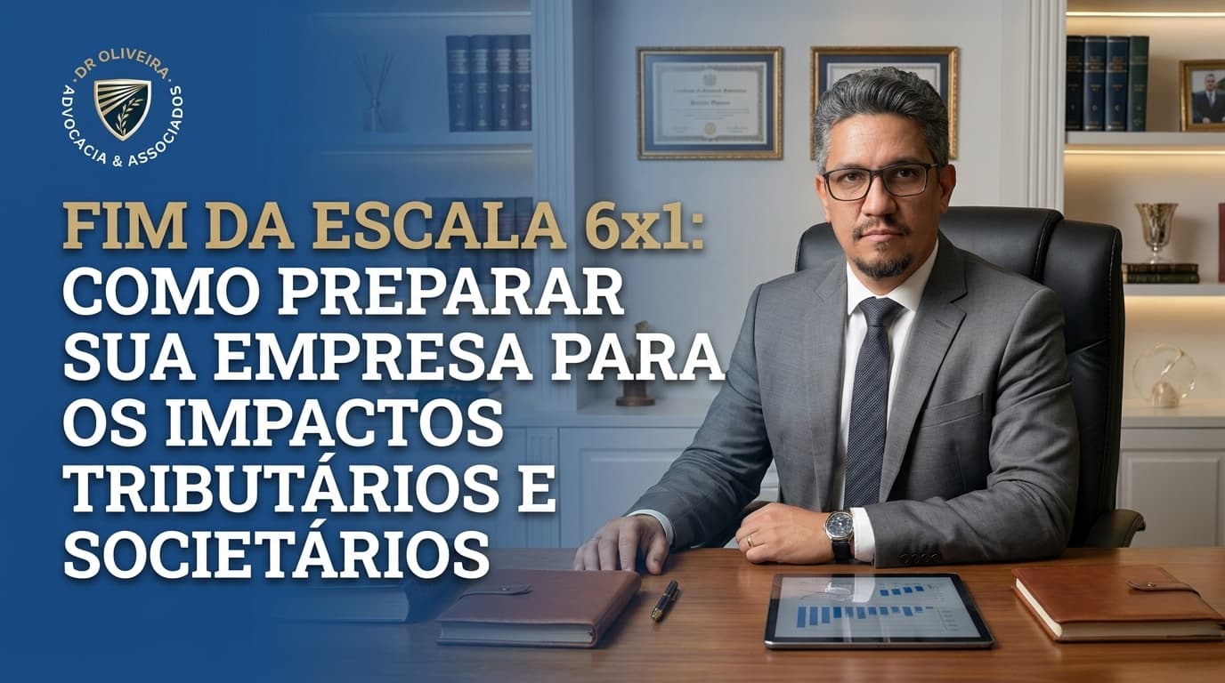 Fim da Escala 6x1: Como Preparar Sua Empresa para os Impactos Tributários e Societários