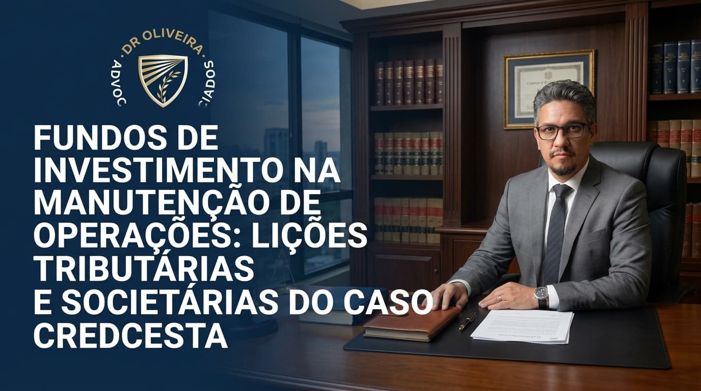Fundos de Investimento na Manutenção de Operações: Lições Tributárias e Societárias do Caso Credcesta