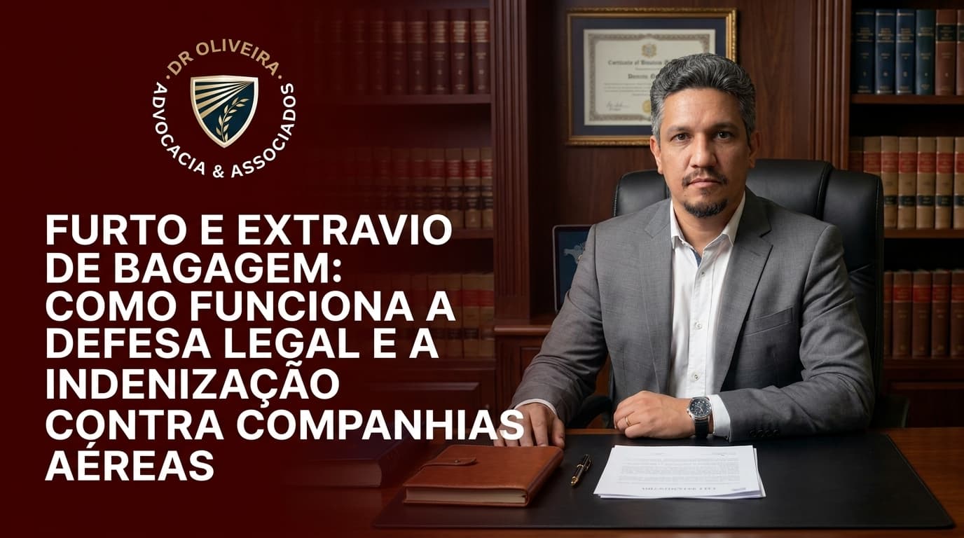 Furto e Extravio de Bagagem: Como Funciona a Defesa Legal e a Indenização contra Companhias Aéreas