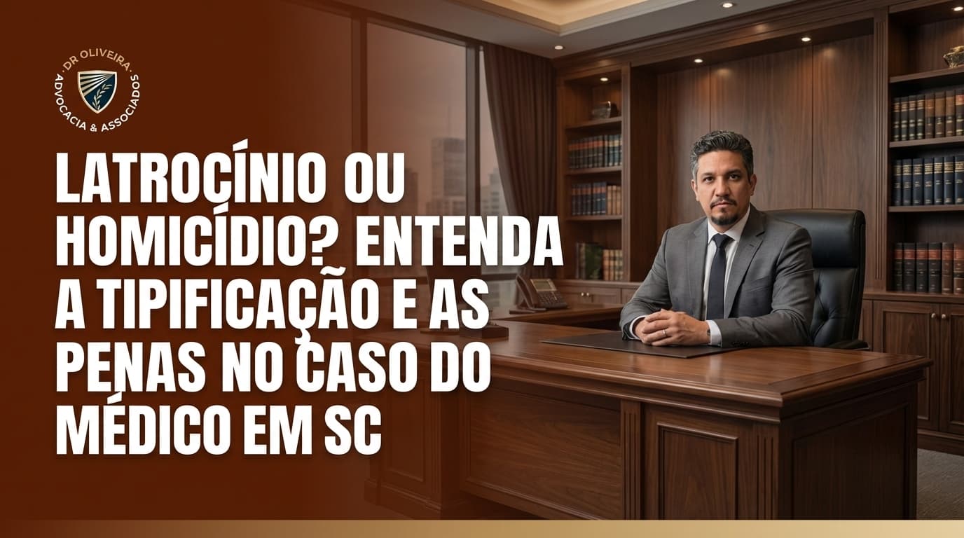 Latrocínio ou Homicídio? Entenda a Tipificação e as Penas no Caso do Médico em SC
