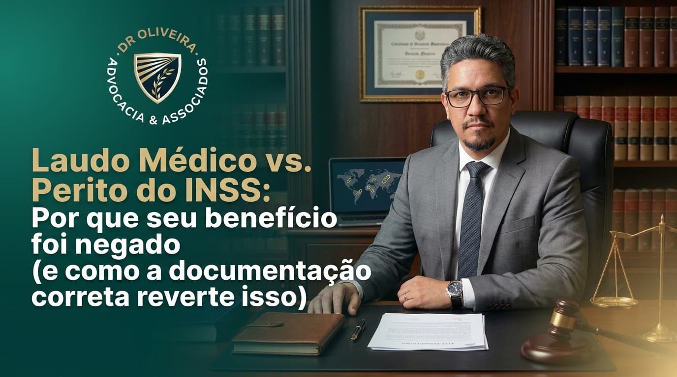 Laudo Médico vs. Perito do INSS: Por que seu benefício foi negado (e como a documentação correta reverte isso)