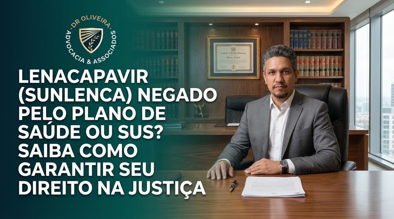 Lenacapavir (Sunlenca) Negado pelo Plano de Saúde ou SUS? Saiba Como Garantir Seu Direito na Justiça