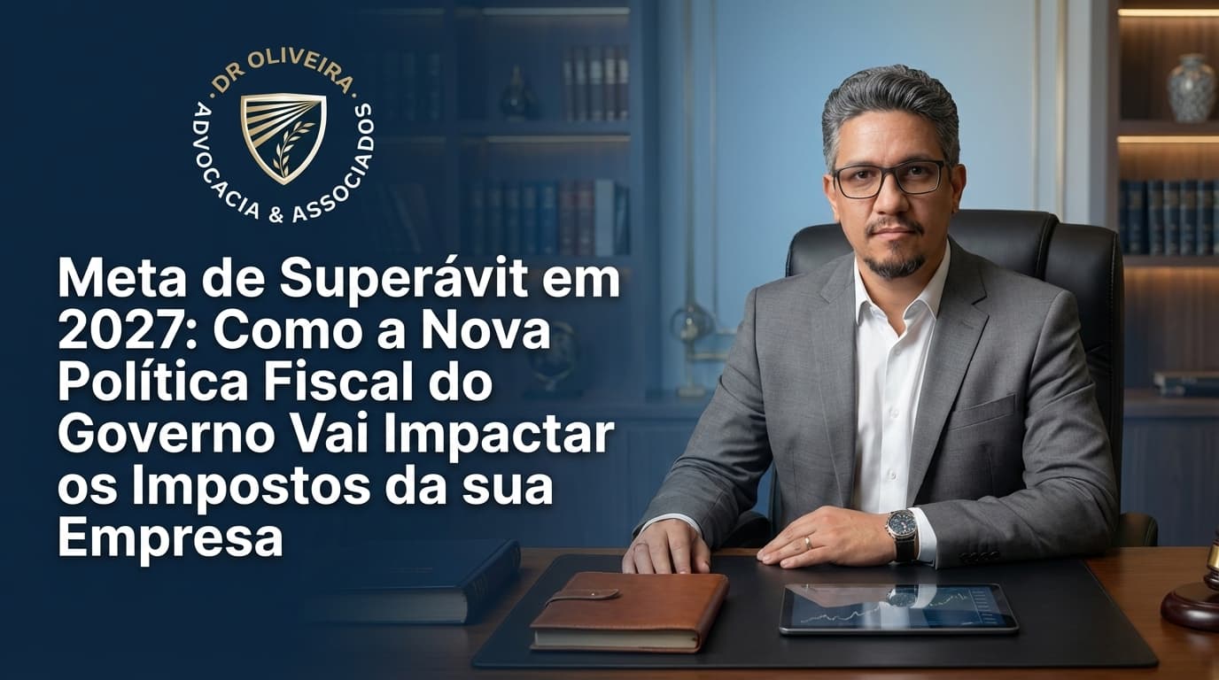 Meta de Superávit em 2027: Como a Nova Política Fiscal do Governo Vai Impactar os Impostos da sua Empresa
