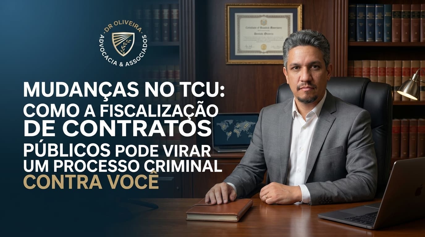 Mudanças no TCU: Como a Fiscalização de Contratos Públicos Pode Virar um Processo Criminal Contra Você