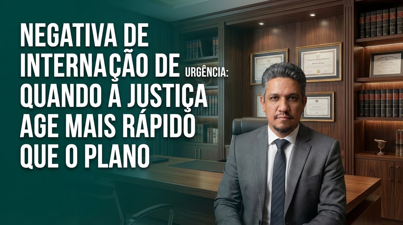 Negativa de Internação de Urgência: Quando a Justiça Age Mais Rápido Que o Plano