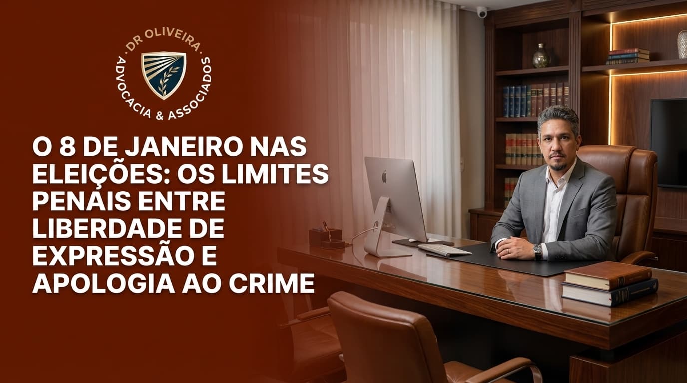 O 8 de Janeiro nas Eleições: Os Limites Penais entre Liberdade de Expressão e Apologia ao Crime