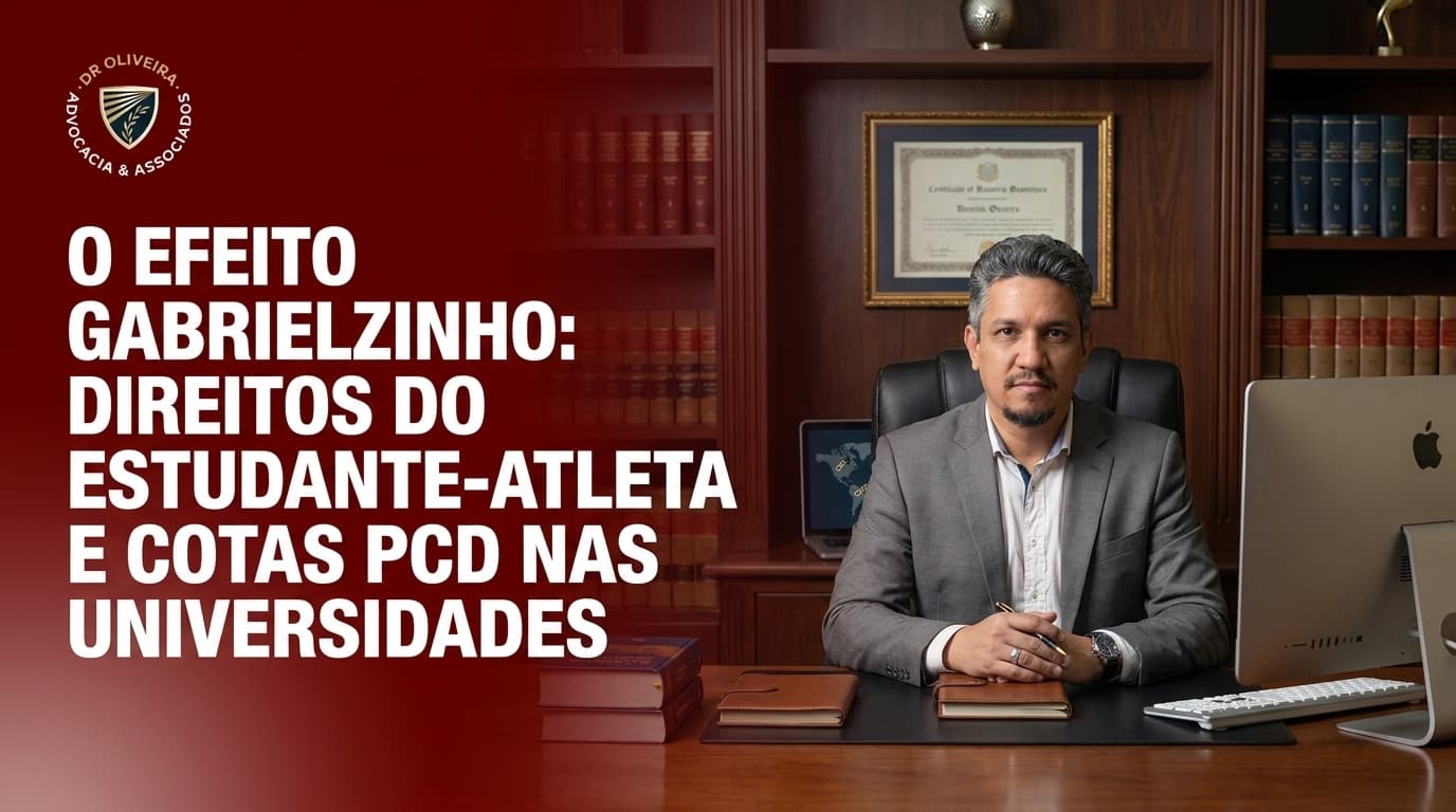 O Efeito Gabrielzinho: Direitos do Estudante-Atleta e Cotas PcD nas Universidades