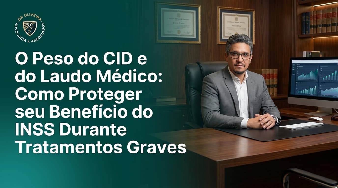 O Peso do CID e do Laudo Médico: Como Proteger seu Benefício do INSS Durante Tratamentos Graves
