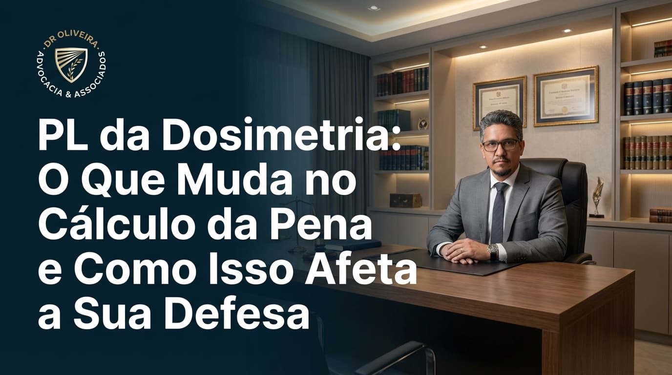 PL da Dosimetria: O Que Muda no Cálculo da Pena e Como Isso Afeta a Sua Defesa