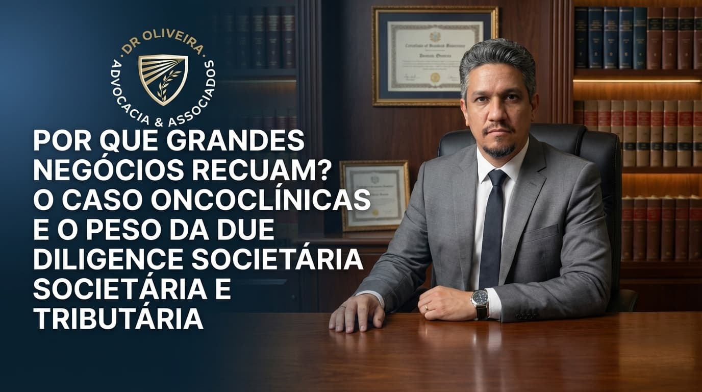 Por que grandes negócios recuam? O caso Oncoclínicas e o peso da Due Diligence Societária e Tributária