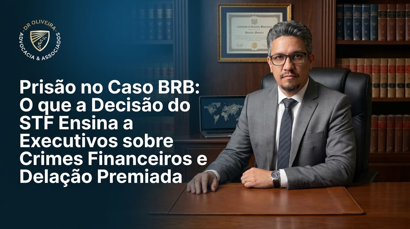 Prisão no Caso BRB: O que a Decisão do STF Ensina a Executivos sobre Crimes Financeiros e Delação Premiada
