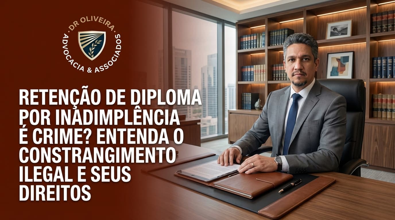 Retenção de Diploma por Inadimplência é Crime? Entenda o Constrangimento Ilegal e Seus Direitos