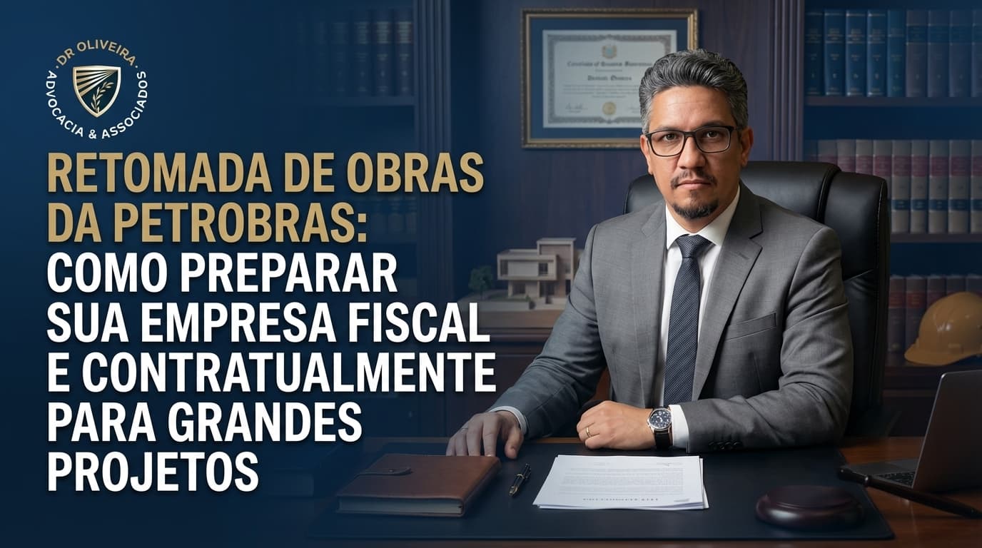 Retomada de Obras da Petrobras: Como Preparar sua Empresa Fiscal e Contratualmente para Grandes Projetos