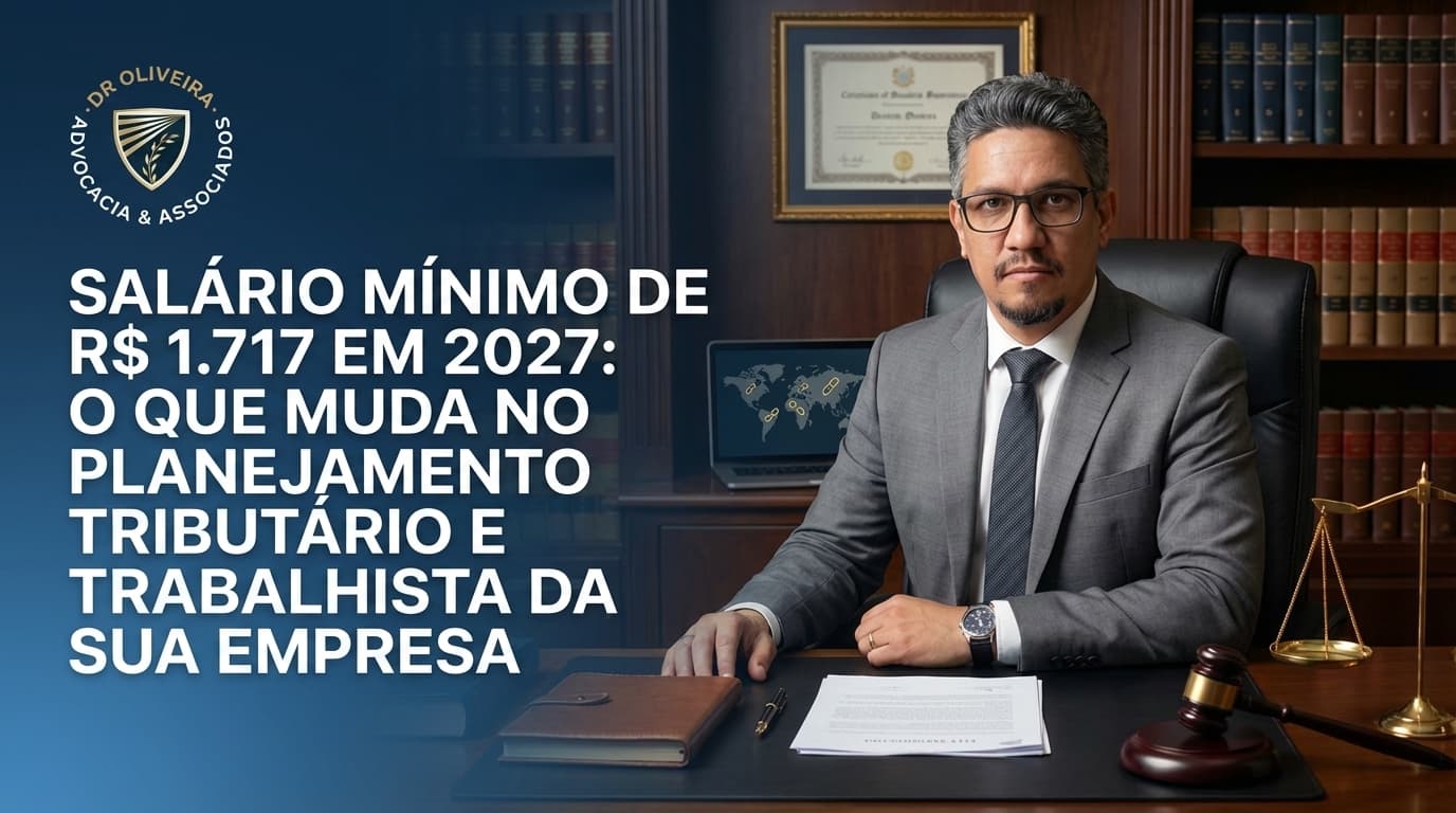 Salário Mínimo de R$ 1.717 em 2027: O Que Muda no Planejamento Tributário e Trabalhista da Sua Empresa