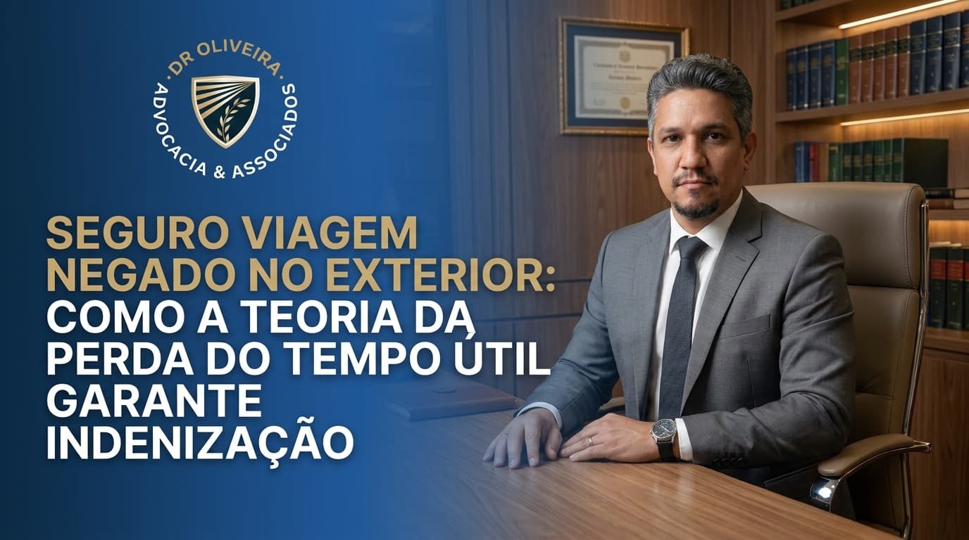 Seguro Viagem Negado no Exterior: Como a Teoria da Perda do Tempo Útil Garante Indenização