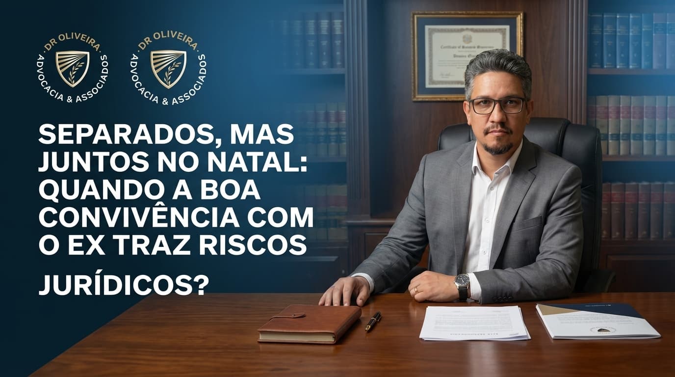 Separados, mas juntos no Natal: Quando a boa convivência com o ex traz riscos jurídicos?