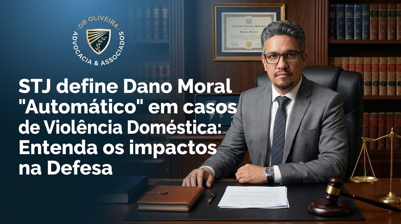 STJ define Dano Moral 'Automático' em casos de Violência Doméstica: Entenda os impactos na Defesa