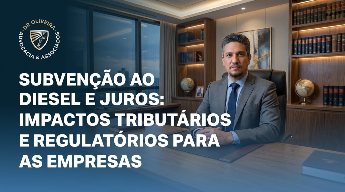 Subvenção ao Diesel e Juros: Impactos Tributários e Regulatórios para as Empresas