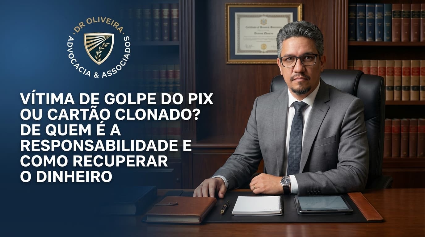 Vítima de Golpe do PIX ou Cartão Clonado? De Quem é a Responsabilidade e Como Recuperar o Dinheiro