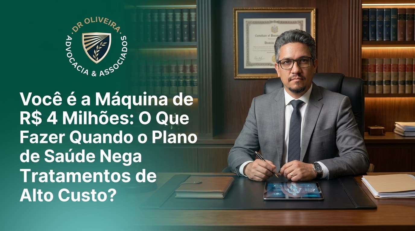 Você é a Máquina de R$ 4 Milhões: O Que Fazer Quando o Plano de Saúde Nega Tratamentos de Alto Custo?