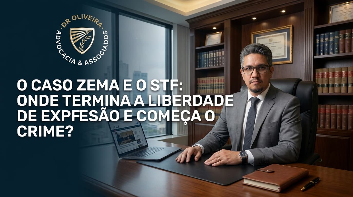 O Caso Zema e o STF: Onde Termina a Liberdade de Expressão e Começa o Crime?