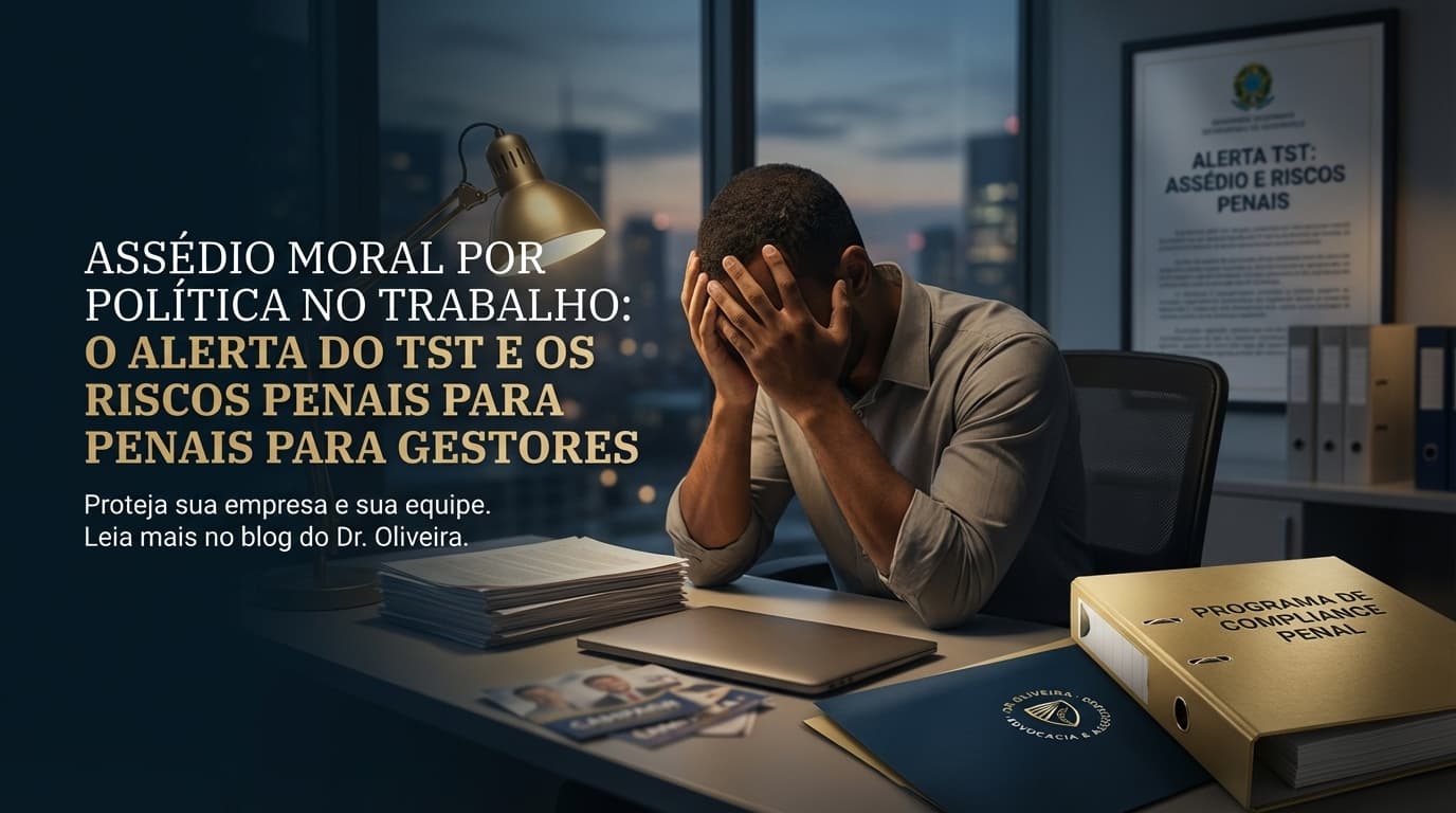Assédio Moral por Política no Trabalho: O Alerta do TST e os Riscos Penais para Gestores