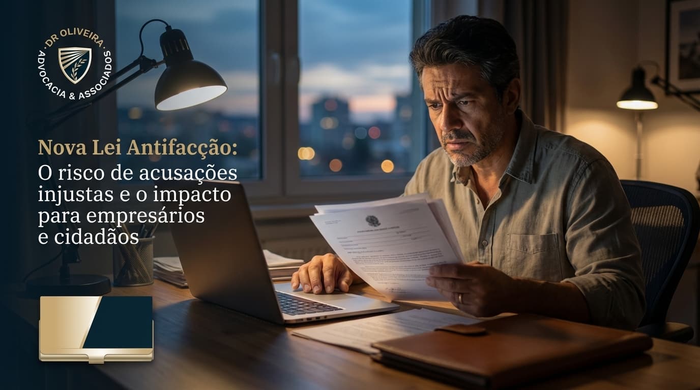 Nova Lei Antifacção: O risco de acusações injustas e o impacto para empresários e cidadãos